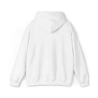 Hoodie 011 Back White